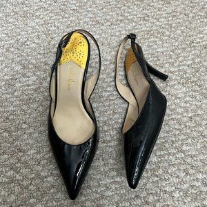 Cole Haan Black Patent Leather Heels